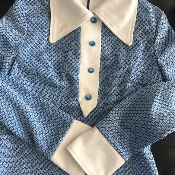 Vintage collared work dress Small - Picture 4 of 8